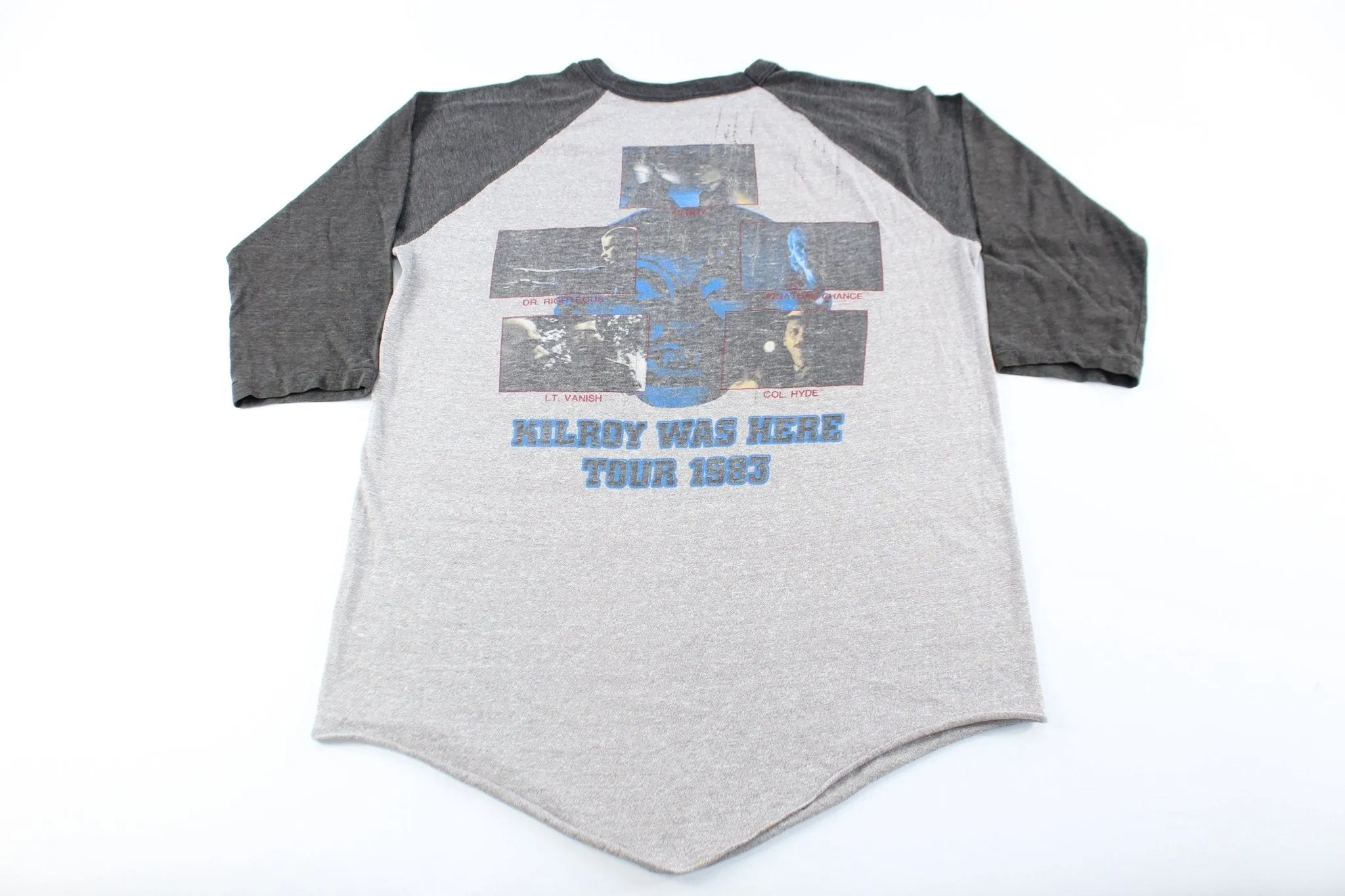 1983 Styx Kilroy Was Here Tour Jersey T-shirt