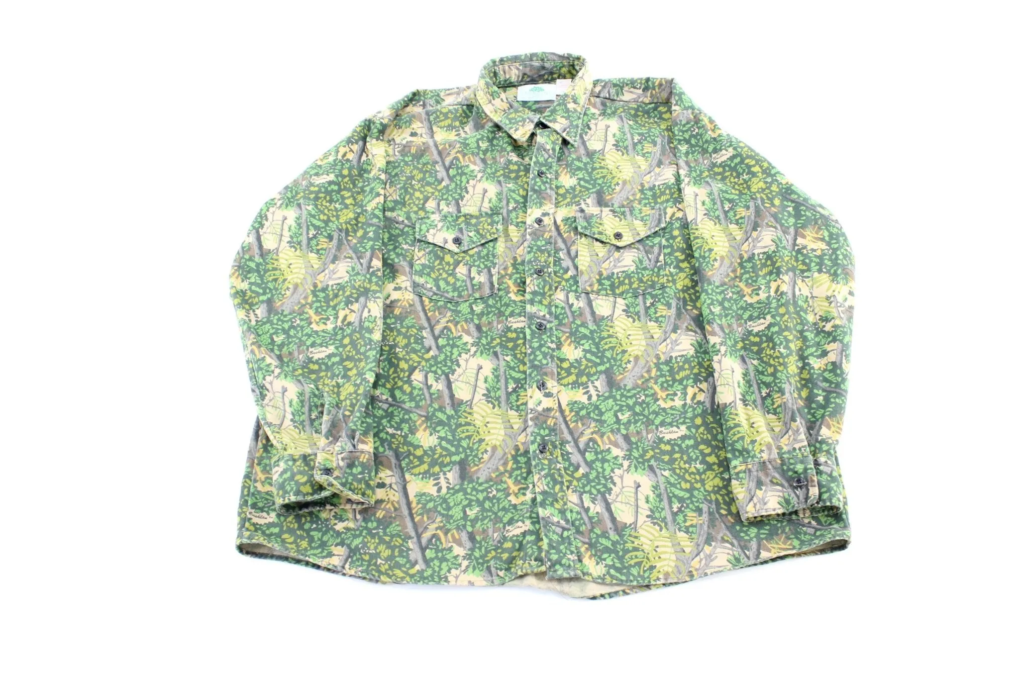 1989 Bushlan Camo LS Button Down Shirt
