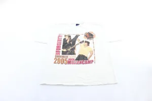 2005 John Forgerty & John Mellencamp Summer Tour T-Shirt