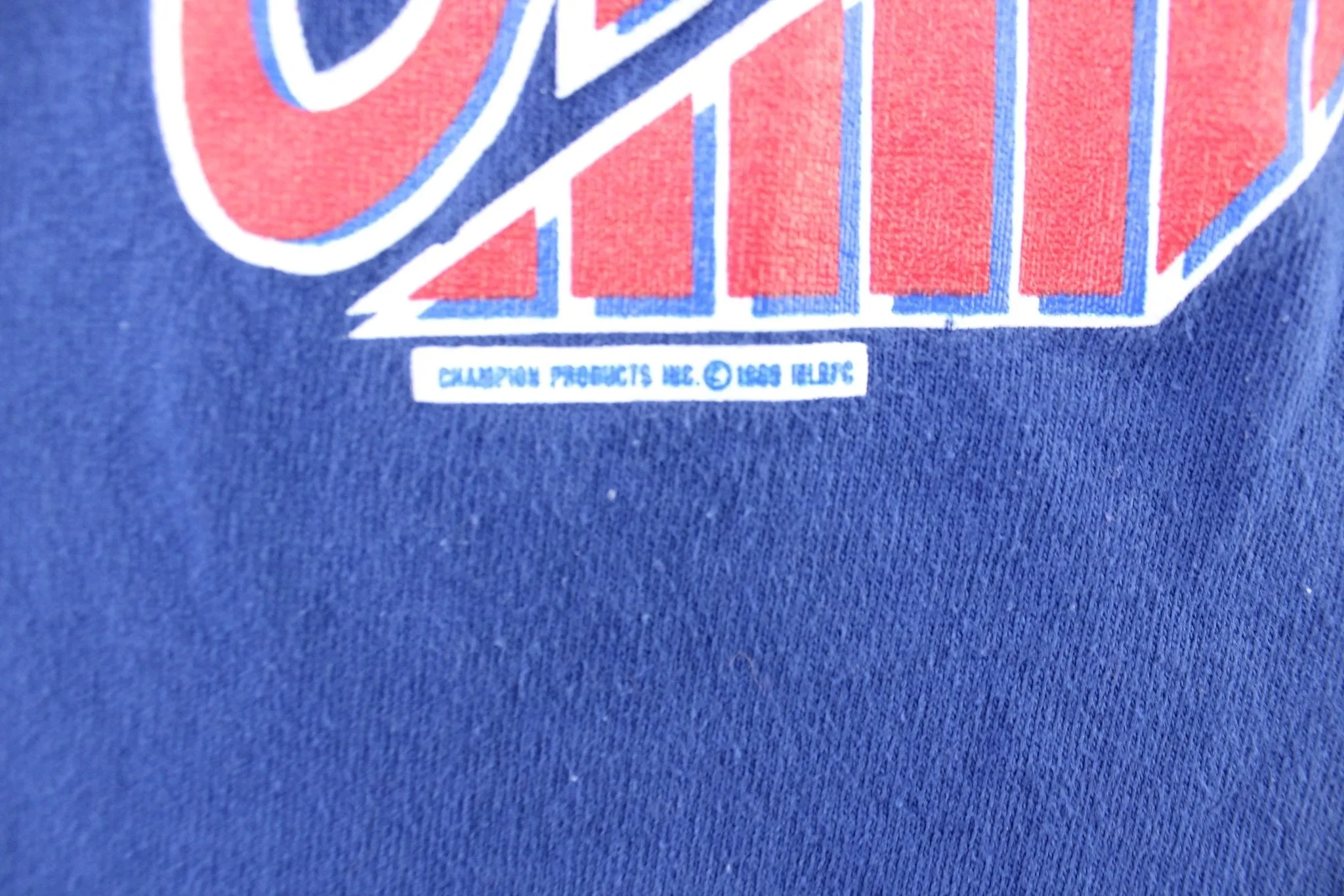 80's MLB Chicago Cubs Tank Top