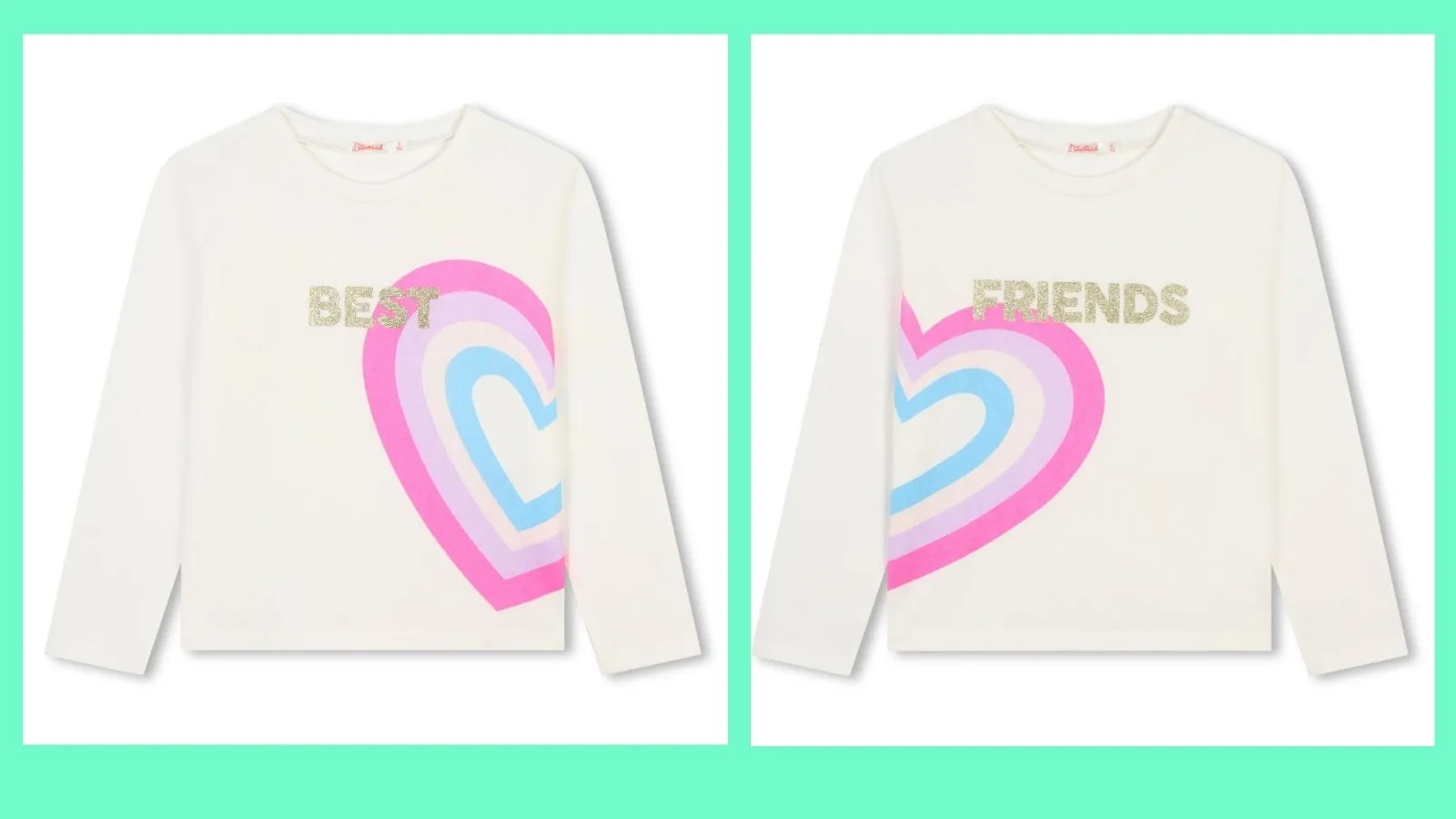 Billieblush Best Friends Shirts 2 Pack Set