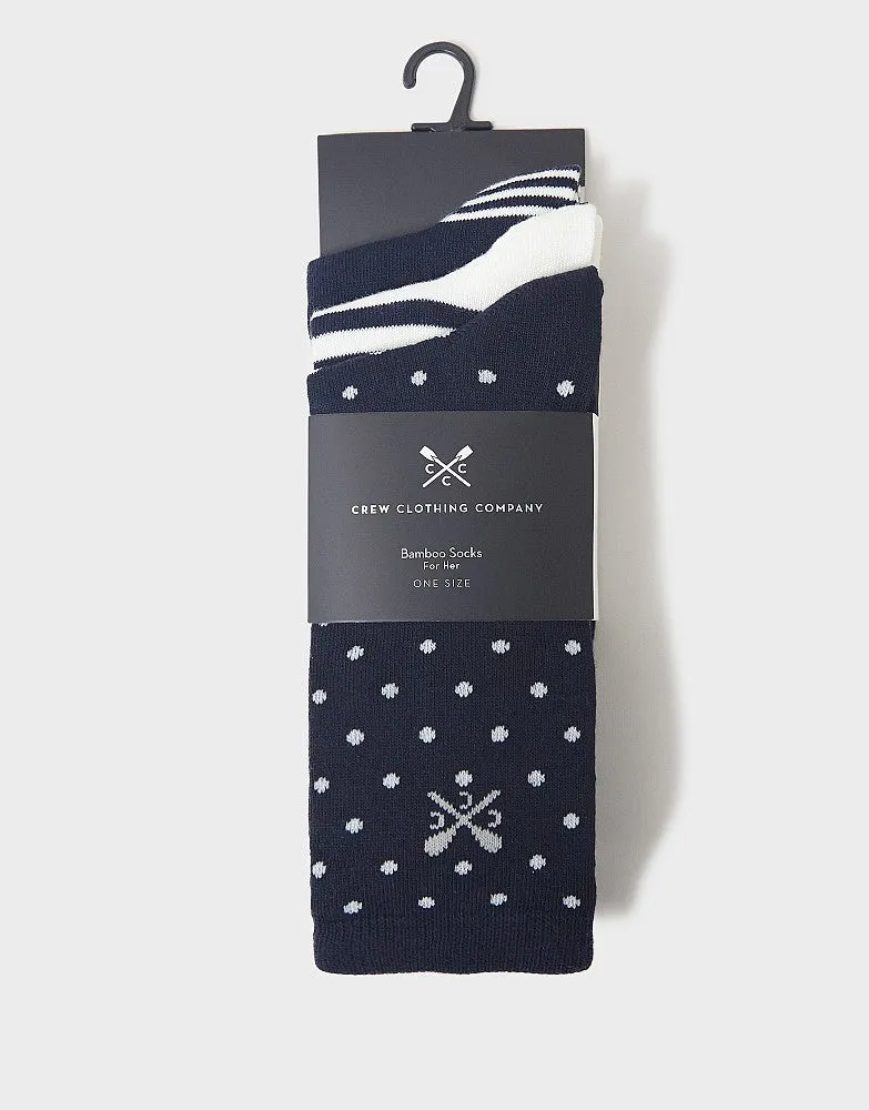 Crew Clothing Bamboo Socks 3-Pack