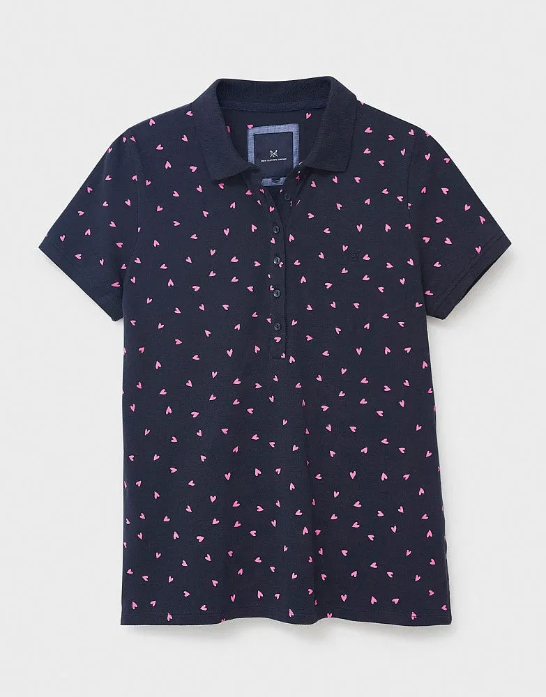 Crew Clothing Heart Polo Shirt
