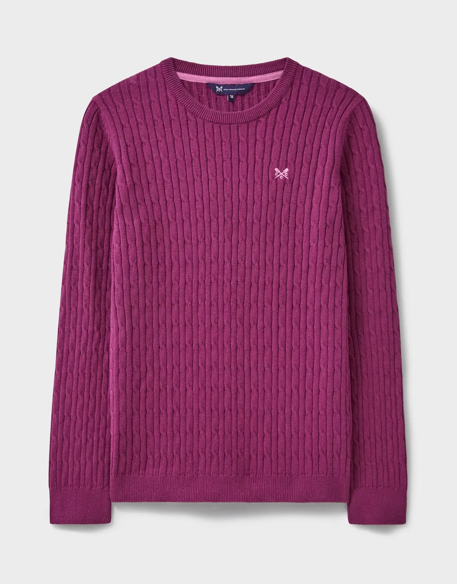 Crew Clothing Heritage Cable Knit Jumper