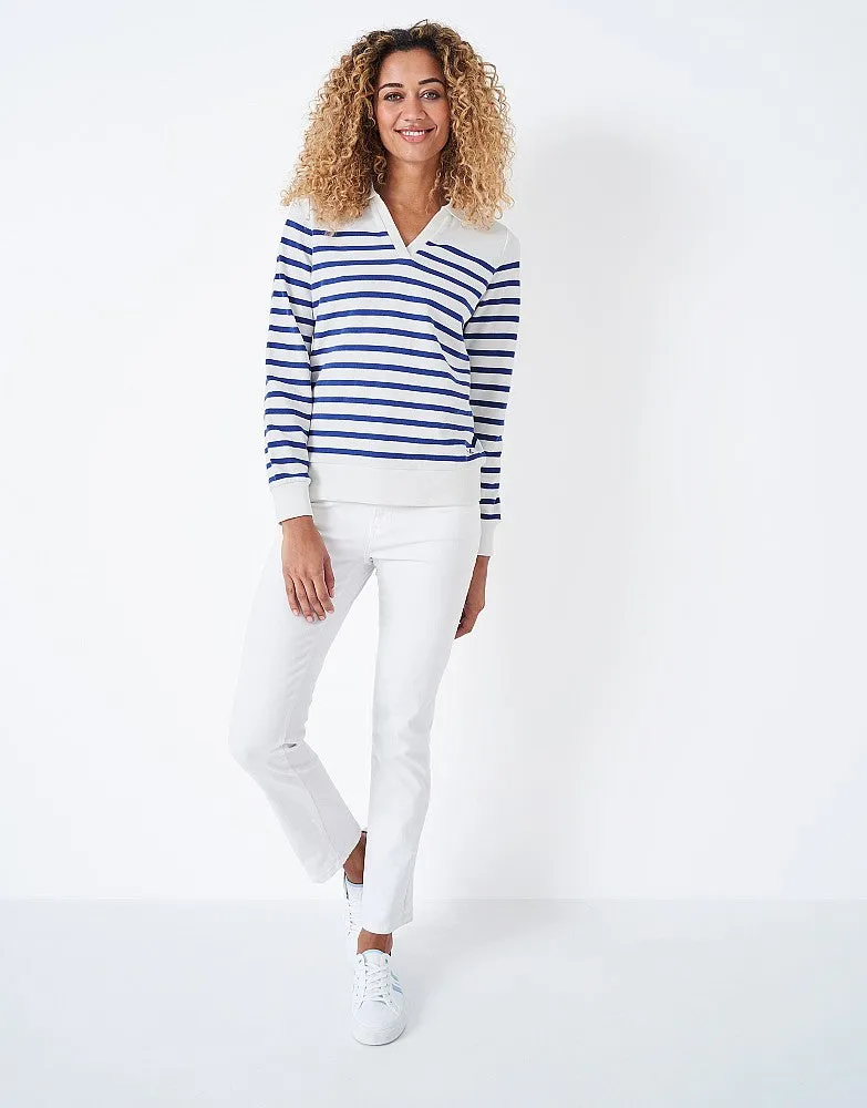 Crew Clothing Women's Notch Neck Sweatshirt