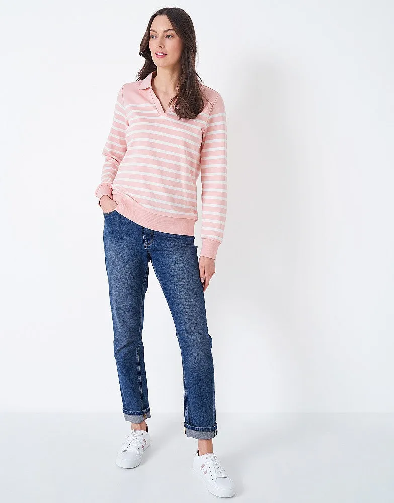 Crew Clothing Women's Notch Neck Sweatshirt
