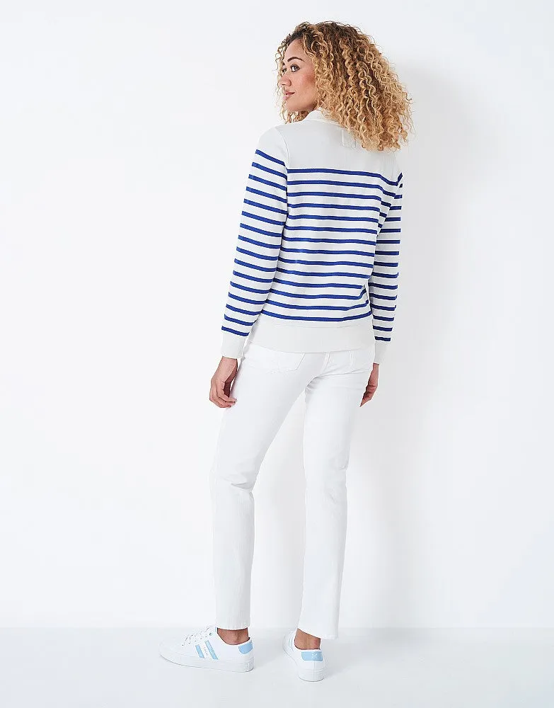 Crew Clothing Women's Notch Neck Sweatshirt