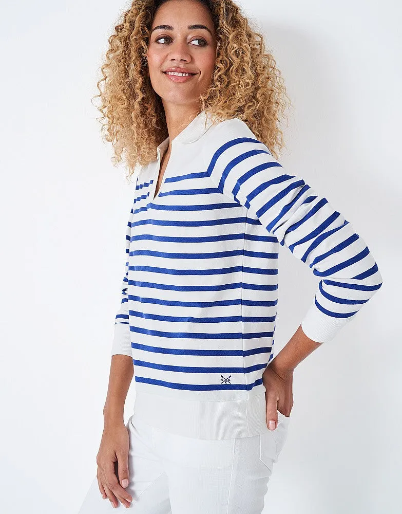 Crew Clothing Women's Notch Neck Sweatshirt