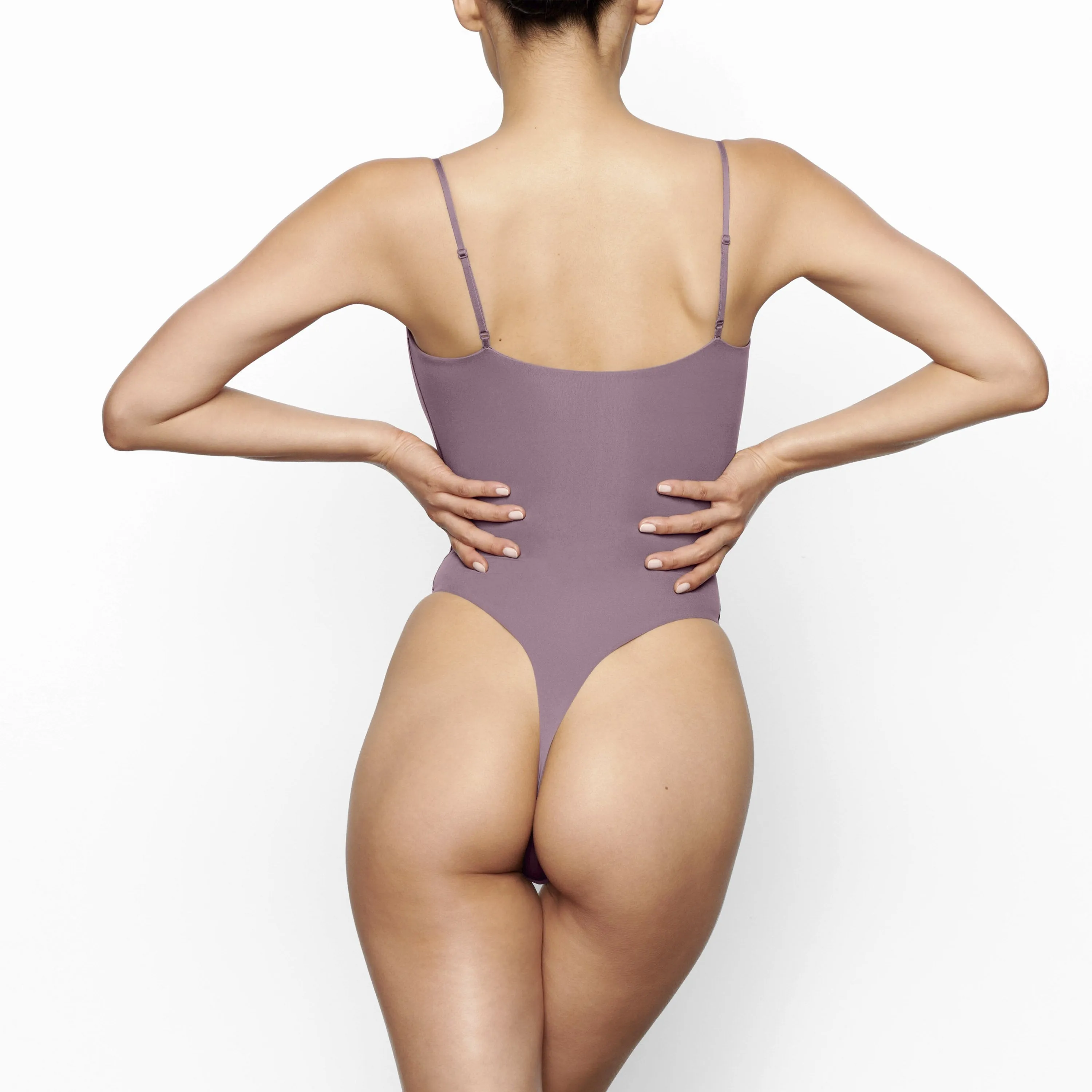 FITS EVERYBODY CAMI BODYSUIT | PLUM