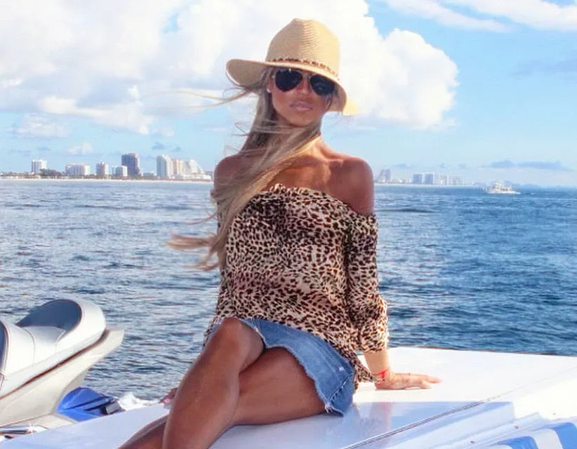 Leopard Off-Shoulder Top - The Ibiza