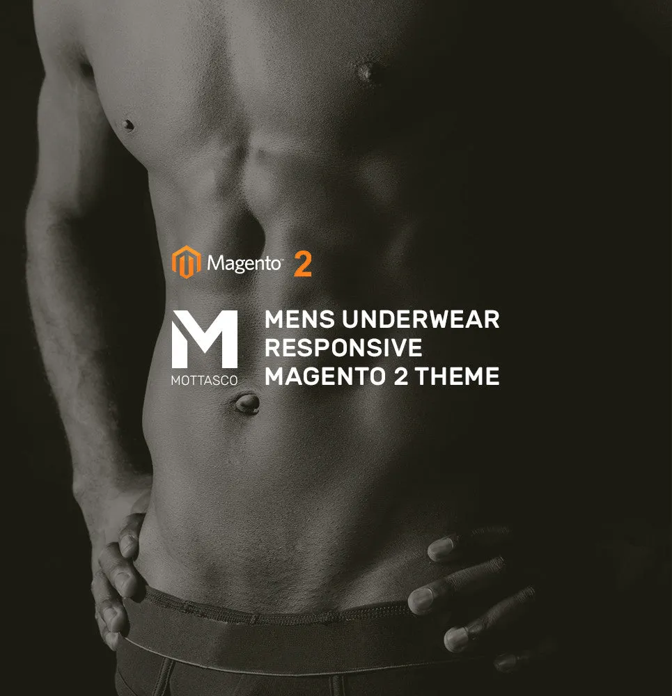 Mens Swimming Clothing - Magento Website Design
