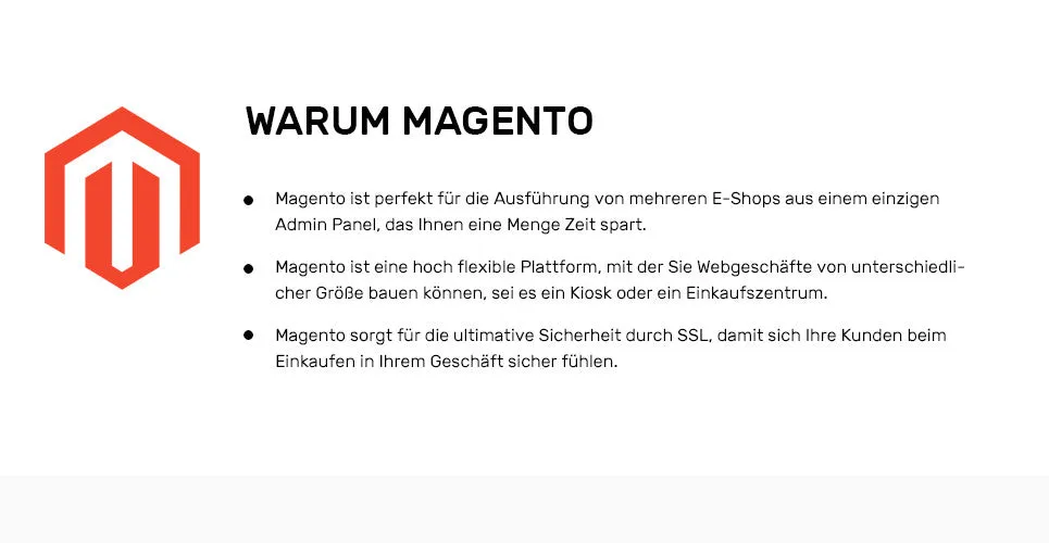 Mens Swimming Clothing - Magento Website Design