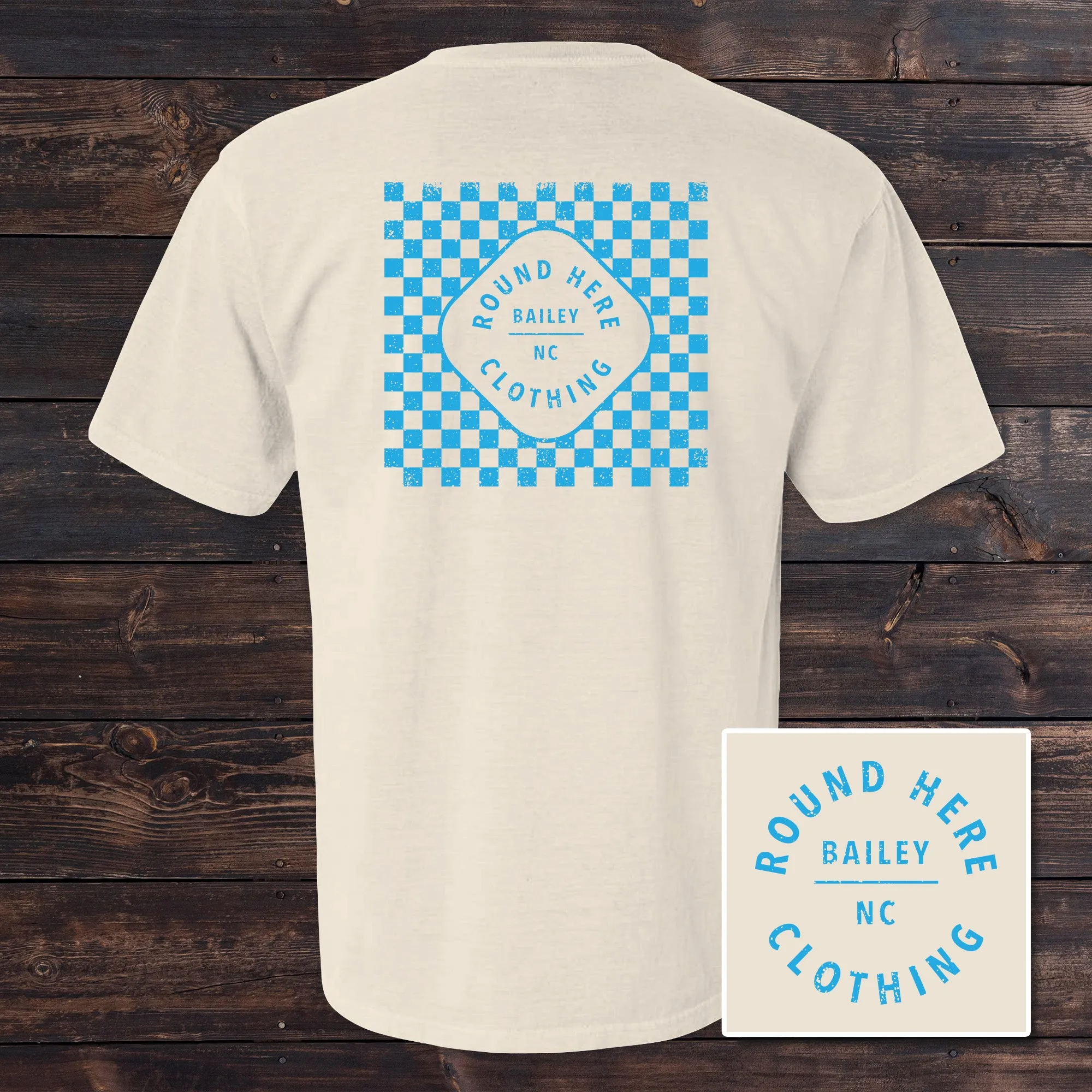 'Round Here Clothing Checkered Vintage