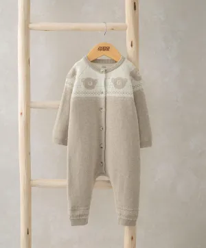 Teddy Bear Knitted Romper